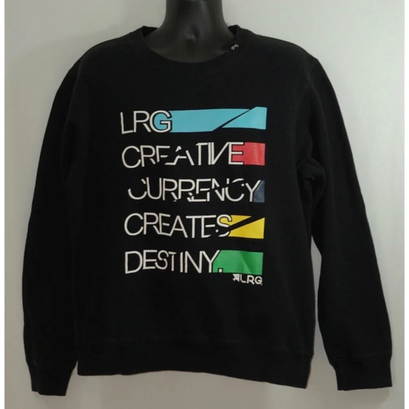 LRG Creative Currency Creates Destiny Sweatshirt L - Picture 1 of 7